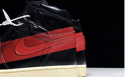 BQ6682-006 Defiant Air  1 Red Jordan Black BQ6682-006 0419